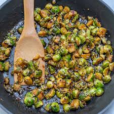 Made with brussels sprout, virgin olive oil, peppercorns and salt. These Delicious Stir Fried Brussels Sprouts Will Convert Anyone Clean Food Crush