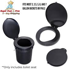 Portable Bucket Toilet Seat Cover