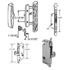 Patio Door Replacement Lock And Mortise