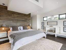 reclaimed wood bedroom decor