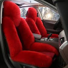 Sheepskin Fur Car Seat Cover