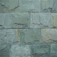 Green Slate Wall Cladding Tiles From