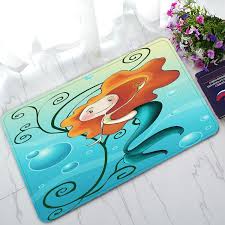 abphqto cartoon little mermaid doormat