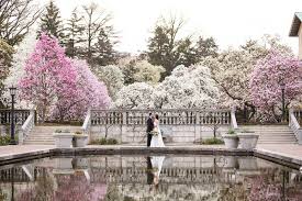 brooklyn botanic garden spring wedding