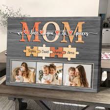 mom we love you to pieces canvas