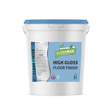high gloss floor finish cleanmax pail