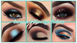 gorgeous glam eye makeup looks