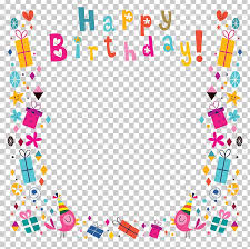 birthday greeting card png clipart