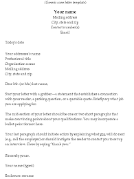 Cover Letter No Name