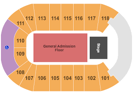 Ubc Thunderbird Arena Seating Charts For All 2019 Events