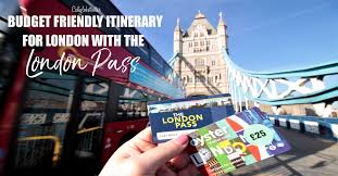 london itinerary with the london p