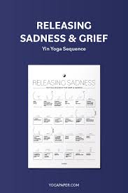 yin yoga sequence for releasing sadness
