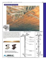 waler beam clamp scaffold swing lo