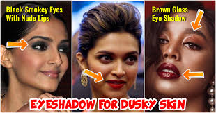 eyeshadow colors for dusky skin tone