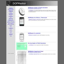 Dofmaster Com At Wi Hyperfocal Distance And Depth Of Field
