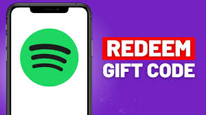 how to redeem spotify gift card code
