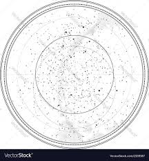 Astronomical Celestial Map