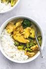 chicken and broccoli thai curry