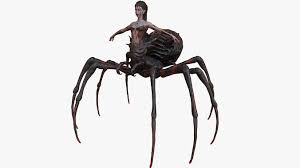 3d model spider queen vr ar low