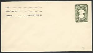 philippines 4c envelope unused