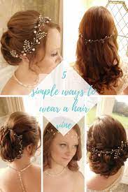 5 simple ways to wear a hair vine