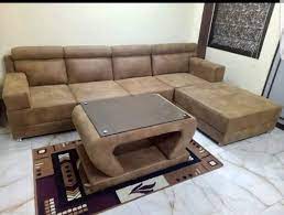 5 seater wooden designer sofa set with