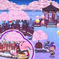 Sakura Zen Garden Set Animal Crossing