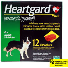 Heartgard Plus For Dogs 26 50 Lb 12 Mo Green Lambert Vet Supply