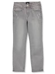 Boys Jagger Slim Straight Jeans By Hudson In Gray Cloud And White