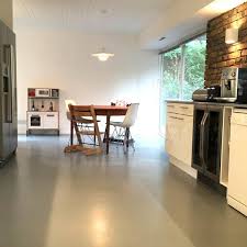 light grey studded rubber flooring