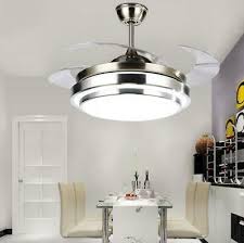 Modern Invisible Ceiling Fan Lights Led