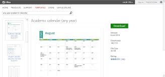 Customizable Calendar Templates For Microsoft Office