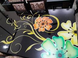 table top lacquered glass thickness 5