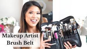 pro makeup brush belt what s in my