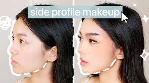 side profile makeup jessica vu