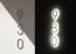 Led House Numbers 930 Stratford