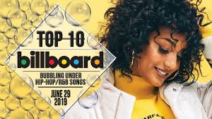 Top 10 Us Bubbling Under Hip Hop R B Songs June 29 2019 Billboard Charts