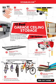 garage ceiling storage lift options