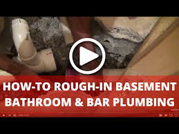 Plumbing For Basement Bathroom