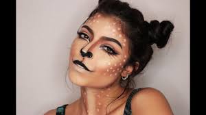 perfect deer makeup for halloween