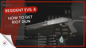 resident evil 4 remake riot gun