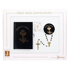 first holy communion boy missal rosary