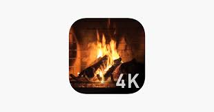 Winter Fireplace On The App