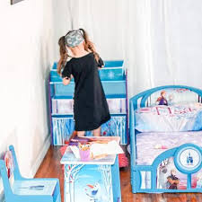 Ashley furniture kids bedroom sets furniture. Disney Frozen Ii 4 Piece Room In A Box Bedroom Set By Delta Children Includes Sleep Play Toddler Bed 6 Bin Design Store Toy Organizer And Desk With Chair Walmart Com Walmart Com