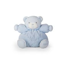 kaloo perle soft toy bear blue