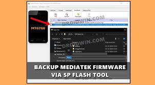 how to backup atek firmware using