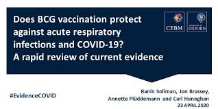 does bcg vaccination protect against