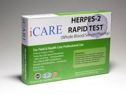 icare herpes 2 at home std rapid test