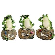 Decorative Frog Statue Home And Garden