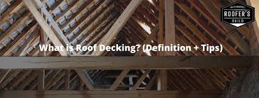 what is roof decking definition
